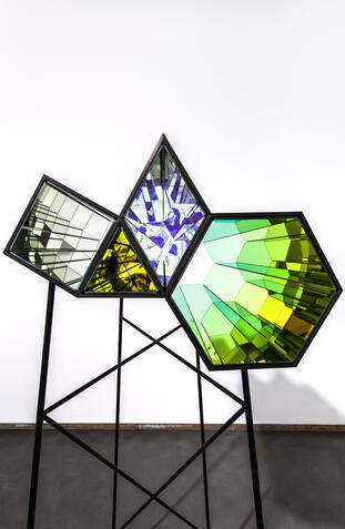 Ólafur Elíasson: "Fourfold future" - 4 elementary kaleidoscopes
