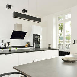 Villa Bayonne, Vienna Lighting of kitchens by Prolicht