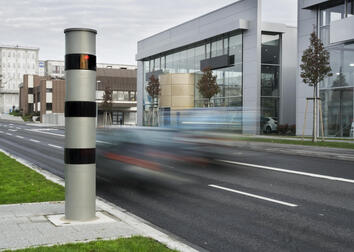  Optische Spiegel von Prinz Optics für die automatisierte Geschwindigkeitskontrolle - Verkehrsüberwachung