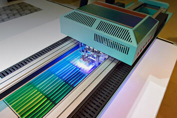 UV-reflection filters for curing and drying of paint and plastics in a UV printer